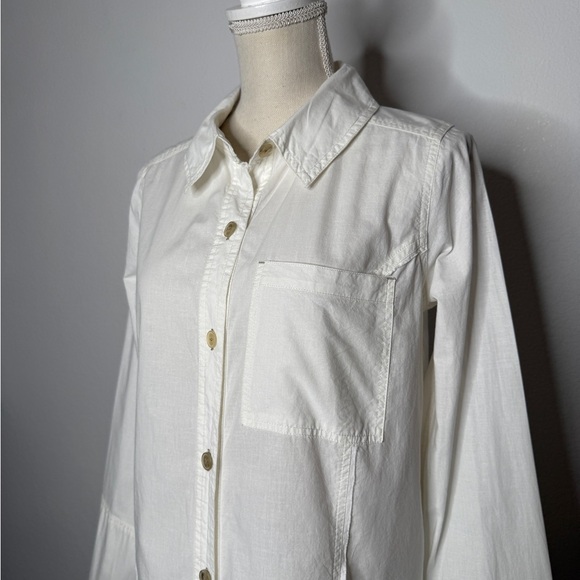 We The Free Long Sleeve White Button Down Size S - Picture 2 of 10
